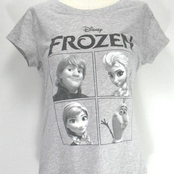 Disney - Frozen - T Shirt Cap Sleeve - Kids XL - Picture 3 of 7